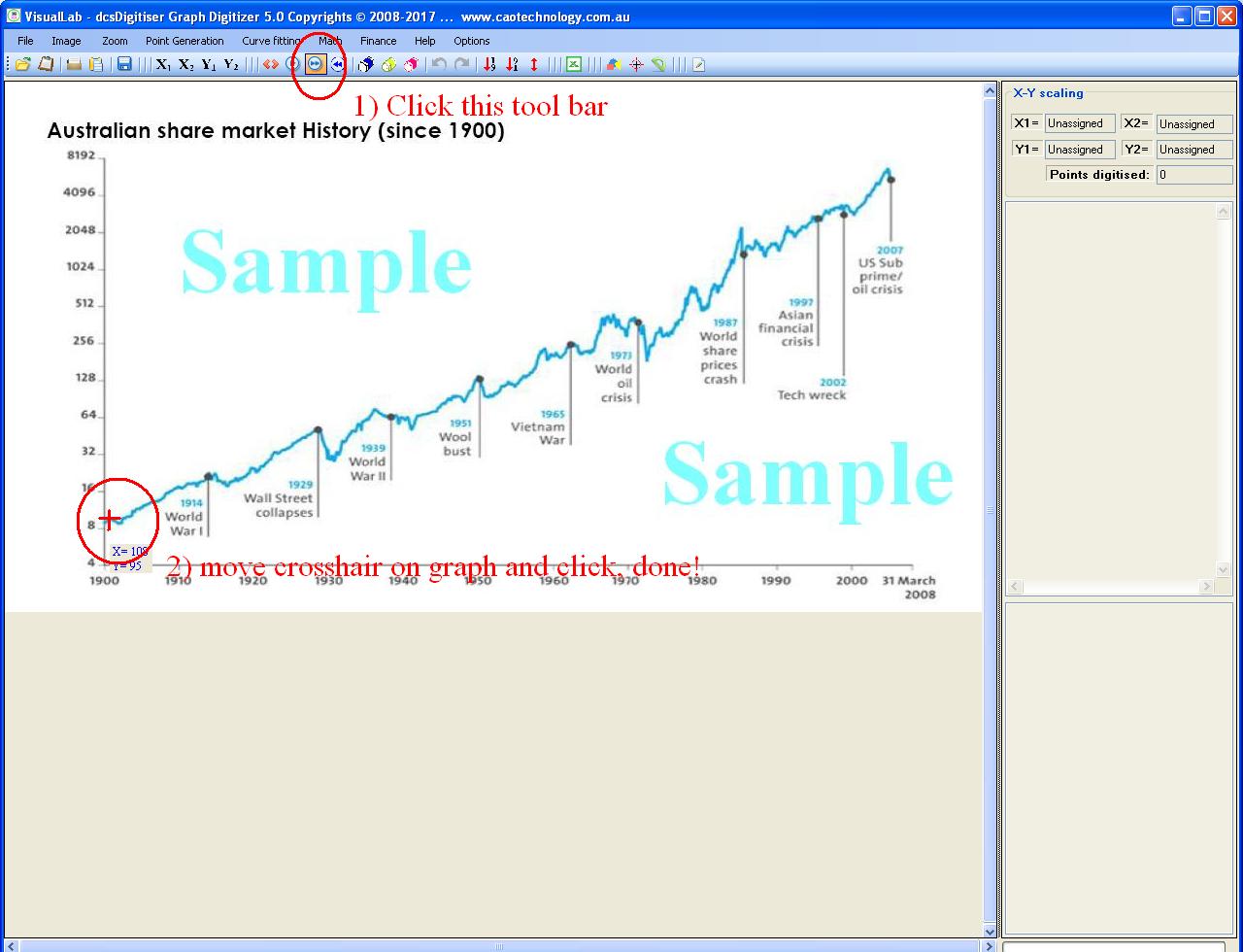 graph curve plot digitizer